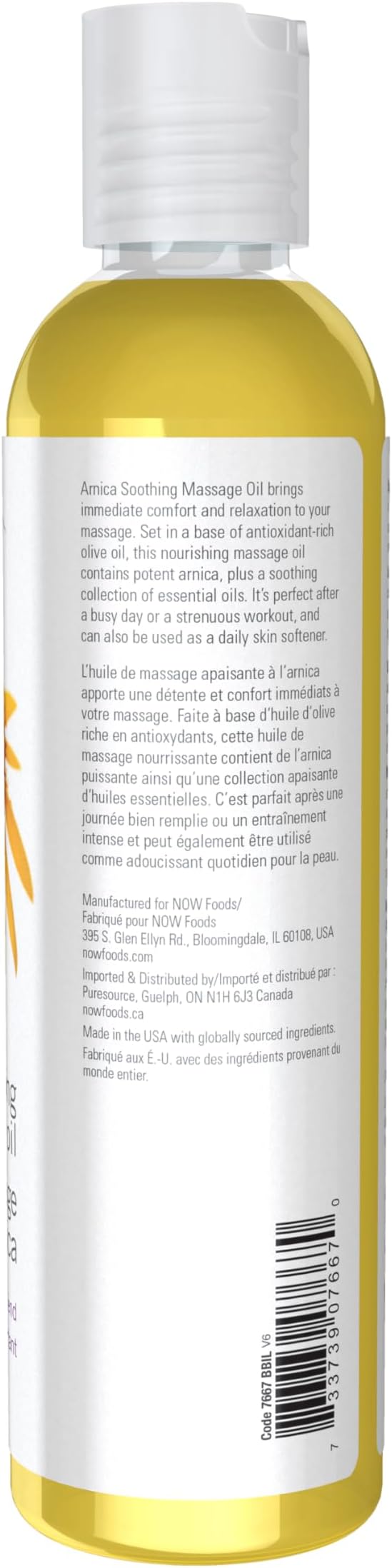 NOW Solutions, Arnica Soothing Massage Oil, Comforting Antioxidant Blend, 8-Ounce-Ruum Studio Home
