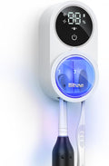 Bitvae Toothbrush Cleaner & Toothbrush Holder, Cleaning and Air Drying, LED Smart Screen, Rechargeable Wall Mount Toothbrush Holder for Bathrooms-Ruum Studio Home