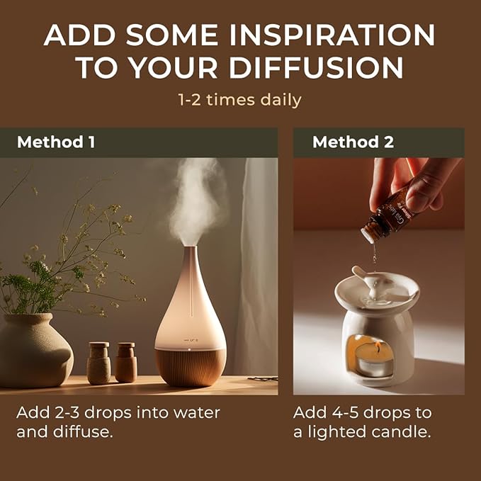 Gya Labs Silver Fir Essential Oil for Diffuser - 0.34 Fl Oz - 100% Pure Natural Silver Fir Oil for Skin, Hair, Aromatherapy & Candle Making Scent-Ruum Studio Home