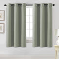 H.VERSAILTEX Blackout Curtains for Bedroom Thermal Insulated Room Darkening Living Room Curtains 63 Inch Long Grommet Privacy Protection Window Curtain Panels/Drapes for Nursery,2 Panels,Light Sage-Ruum Studio Home