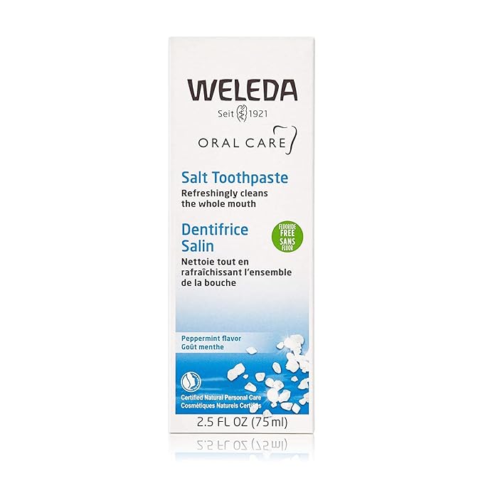Weleda Natural Salt Toothpaste. 2.5 Fluid Ounce (Pack of 3)-Ruum Studio Home