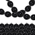 Black Linking Balloons, 100PCS Linked Balloon with Tail for Balloon Wall Arch and Chains, Quick Linkable Balloons for Wedding Birthday Baby Shower Engagement Graduation Party Decorations (10inch)-Ruum Studio Home