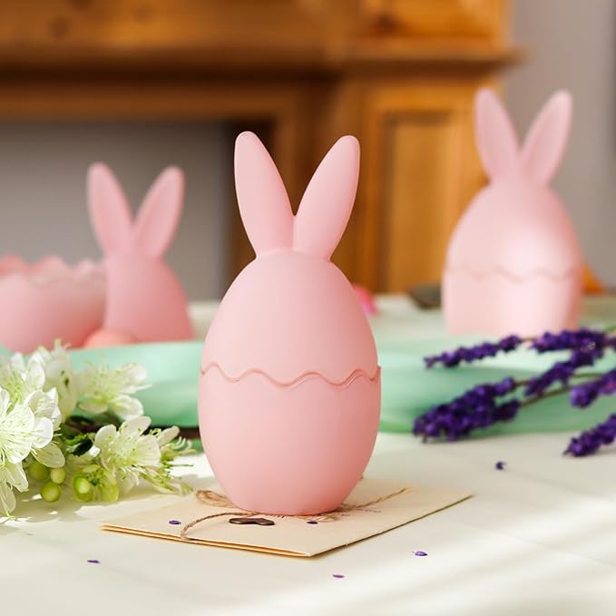 Spring Candle Decoration for Table Centerpieces, Bunny Lavender Scented Candle, Spring Home Decor, Indoor Easter Gift for Women-Ruum Studio Home