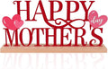 COCHIE Metal Happy Mother's Day Sign, Mothers Day Decorations for Home, Shelf, Mantel, Indoor, Mothers Day Gifts for Mom from Daughter Son, Mother Day Table Top Party Decoration (Mother's Day)-Ruum Studio Home