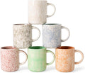 17 OZ Coffee Mugs Set of 6, Modern Mugs Set with handle for Tea/Latte/Cappuccino/Milk/Cocoa.-Ruum Studio Home