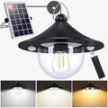 Solar Shed Light Outdoor Indoor 3000LM Solar Lights Daytime Available with Remote Control, Double Motion Sensor & 5 Lighting Modes, Solar Indoor Lights for Gazebo, Shed, Garage, Barn-Ruum Studio Home