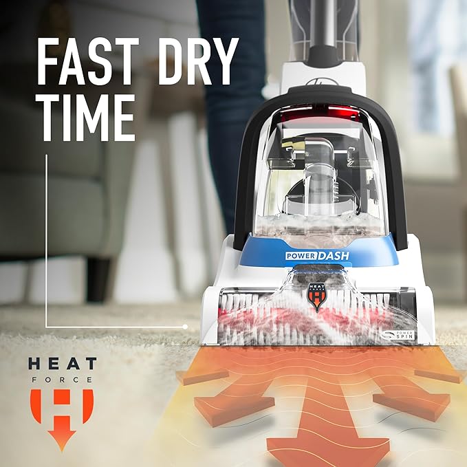 Hoover PowerDash Pet Compact Carpet Cleaner Machine, Lightweight Carpet Shampooer Machine, Pair with a Hoover Cleaner Solution for a Bright, Refreshed Home-Ruum Studio Home