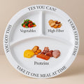 Bariatric Portion Control Plates for Weight Loss - Perfect for Bariatric Surgery Patients, Portion Control Containers for Easy Weight Management and Healthy Eating Habits - 2 Pack-Ruum Studio Home