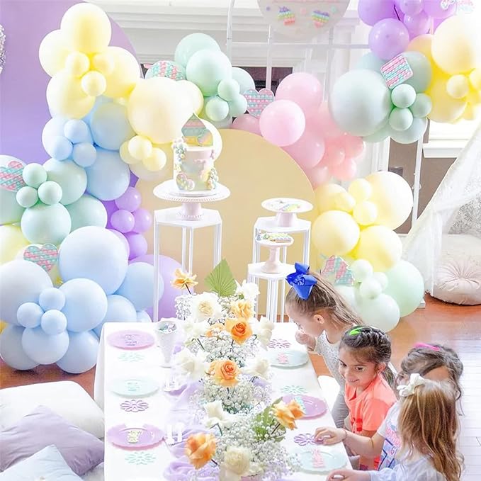 130pcs Light Blue Balloons Different Sizes 18" 12" 10" 5" Baby Blue Balloons for Boys Girls Birthday Baby Shower Gender Reveal Wedding Children's Day Decorations-Ruum Studio Home