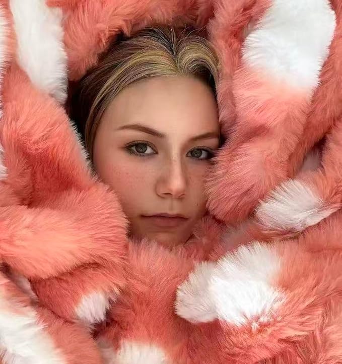 Soft Cow Print Blanket for Couch, Bed, or Living Room – Cozy and Decorative Imitation Rabbit Fur Throw for Home, Seasons and Relaxation-Ruum Studio Home