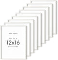 HAUS AND HUES Standalone White Oak Frames Set of 9-12x16-Ruum Studio Home