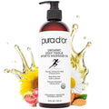 PURA D'OR 16 Oz Organic Deep Tissue Sports Massage - Jojoba, Sunflower, Almond, Grapefruit & Eucalyptus Oils - Alleviate Muscle Soreness-Ruum Studio Home