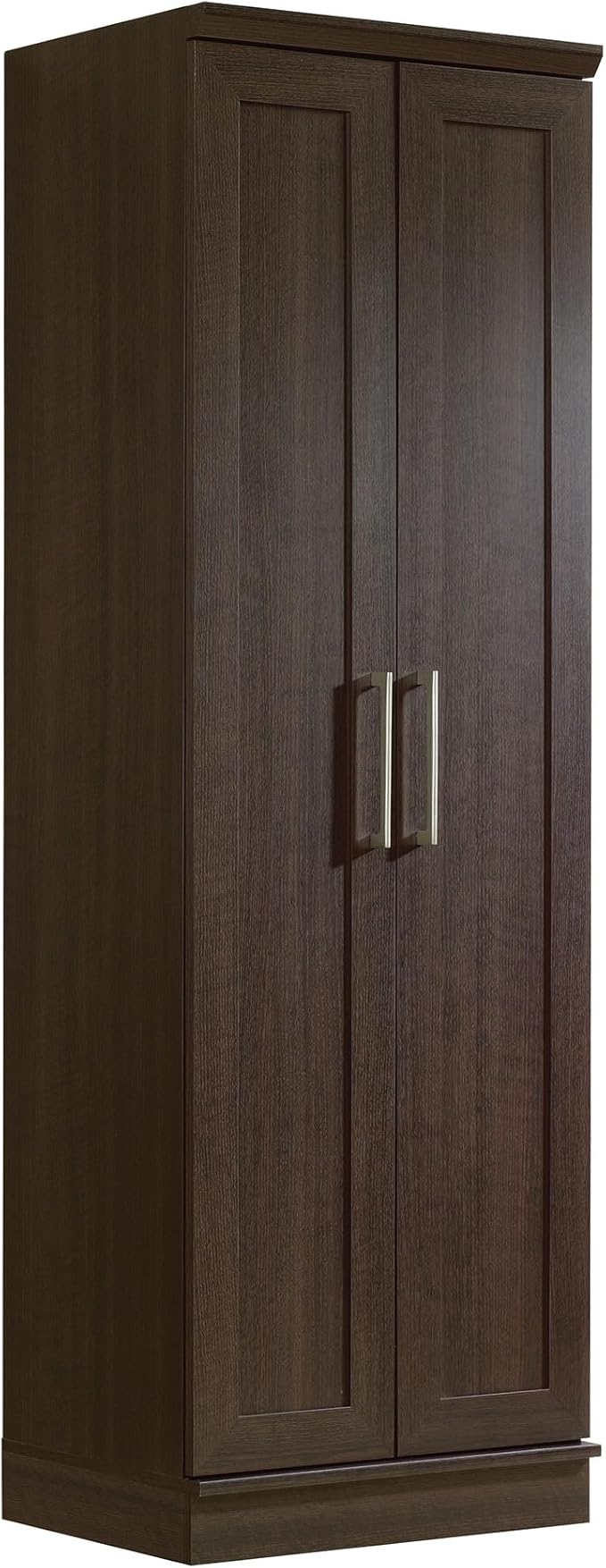 Sauder HomePlus Kitchen Pantry Storage Cabinet with Adjustable Shelves, Laundry Bathroom, L: 23.31" x W: 17.01" x H: 71.18", Dakota Oak-Ruum Studio Home