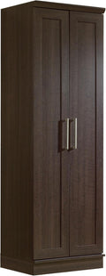 Sauder HomePlus Kitchen Pantry Storage Cabinet with Adjustable Shelves, Laundry Bathroom, L: 23.31" x W: 17.01" x H: 71.18", Dakota Oak-Ruum Studio Home