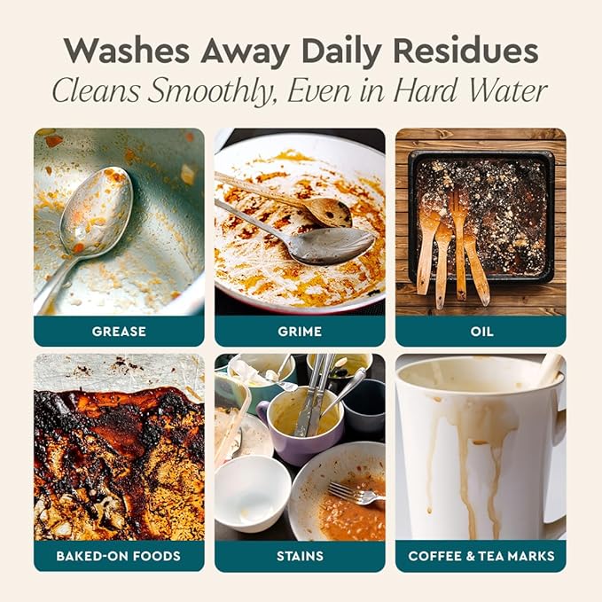 Puracy Natural Dish Soap Refill Bundle- Enzyme-Powered Dishwashing Soap, Organic Dishsoap Liquid Clean Non-Toxic (Organic Lemongrass, 16oz and 48oz Refill)-Ruum Studio Home