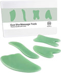 MoHern Gua Sha Massage Tools, 4 Pcs Multi-Shaped Gua Sha Tools for Face & Body-Ruum Studio Home