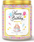 Birthday Candles - 9 oz Happy Birthday Candle with Vanilla Birthday Cake Scent, Gifts for Women & Men, Friendship Ideas-Ruum Studio Home
