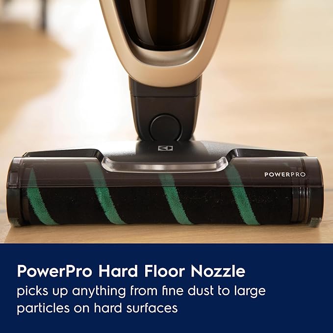 Electrolux WellQ7 Hard Floor Cordless 2-in-1 Vacuum with PowerPro Roller for Hard Surfaces, 50-Minute Run Time, 2 Power Modes, Soft Sand-Ruum Studio Home