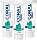 Coral White - Coral White Mint Toothpaste Natural Fluoride SLS Free Coral Calcium Remineralizing Toothpaste 4 Ounce (3 Pack)-Ruum Studio Home