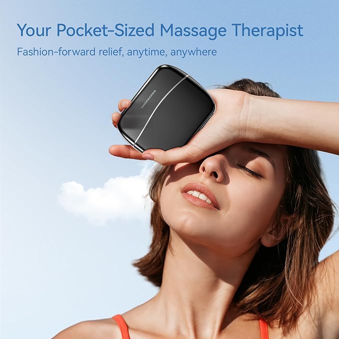 KingPavonini Mini Massage Gun with All-in-One Storage Case, FSA HSA Eligible, Pocket-Sized Small Massage Gun Deep Tissue, 0.5 lbs Portable Percussion Massager for Travel, Gym, Gift for Women Men-Ruum Studio Home