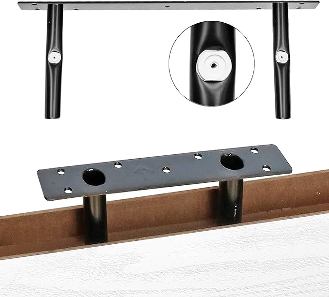 QEEIG Floating Shelves for Wall Bathroom Shelf Bedroom Kitchen Living Room Farmhouse Small Book Shelf 16 inch Set of 2, White (015-W2)-Ruum Studio Home