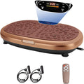 EILISON FitMax 3D XL Vibration Plate Exercise Machine - Whole Body Workout Vibration Platform w/Loop Bands - Lymphatic Drainage Machine for Weight Loss, Shaping, Wellness, Recovery-Ruum Studio Home