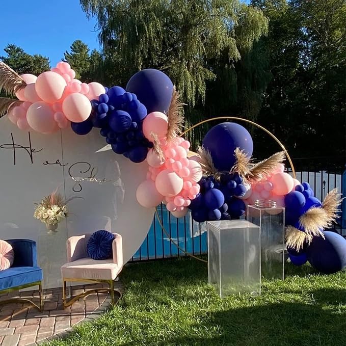 130pcs Navy Blue Balloons Different Sizes 18" 12" 10" 5" Dark Blue Balloons for Birthday Graduation Baby Shower Anniversary New Year Party Holiday Decorations-Ruum Studio Home
