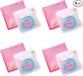 Cocofloss Woven Dental Floss, Dentist-Designed Oral Care, Strawberry Scent, Waxed, Expanding, Kid-Friendly String Floss with Coconut Oil, 4 Spools (33 yd Each)-Ruum Studio Home