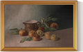 HUARCEY Gold Framed Vintage Wall Art for Living Room Harvest Apples Still Life Oil Painting Large Cottagecore Room Decor Picture Canvas Print Farmhouse Fruit Wall Decor Bedroom Kitchen Bathroom 24x36-Ruum Studio Home