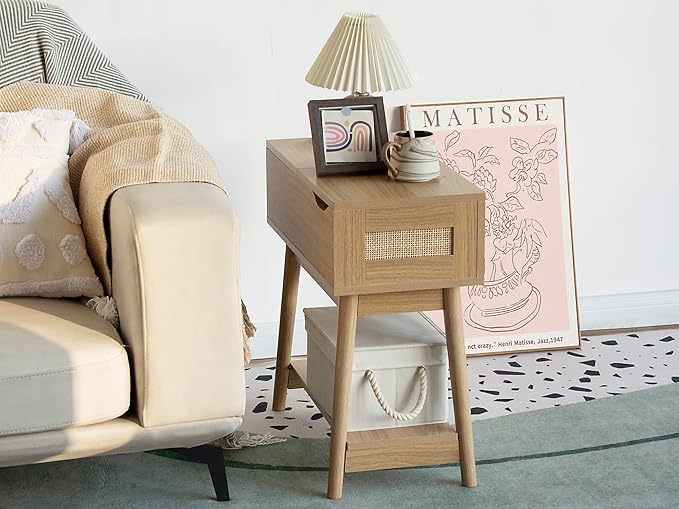 StorageWorks Storage Bins with Lids, Decorative Storage Boxes with Lid and Soft Rope Handles, Foldable Storage Baskets for Closet, Shelves, Stackable, Ivory and White, Medium, 3-Pack-Ruum Studio Home