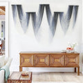 IOWER Large Macrame Wall Hanging Decor Dip-Dyed Macrame Wall Decor Wall Art Craftsmanship Fiber Art Boho Chic Wall Decor Modern For Bedroom Livingroom Backdrop-Ruum Studio Home