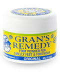 Gran's Remedy Shoe Deodorizer and Foot Powder for Smelly Feet - Effective Shoe Odor Eliminator in Travel Size - Absorbs Sweat and Moisture for Shoes and Feet - Unscented-Ruum Studio Home