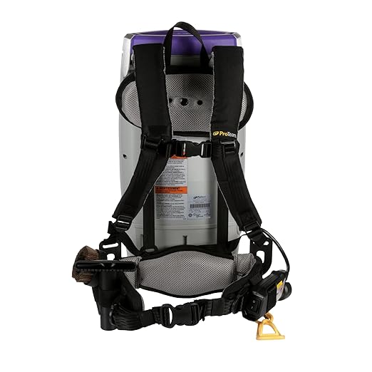 ProTeam Super Coach Pro 10 Backpack Vacuum Commercial with Telescoping Wand Tool Kit, 10 Quart, Corded, 107303-Ruum Studio Home