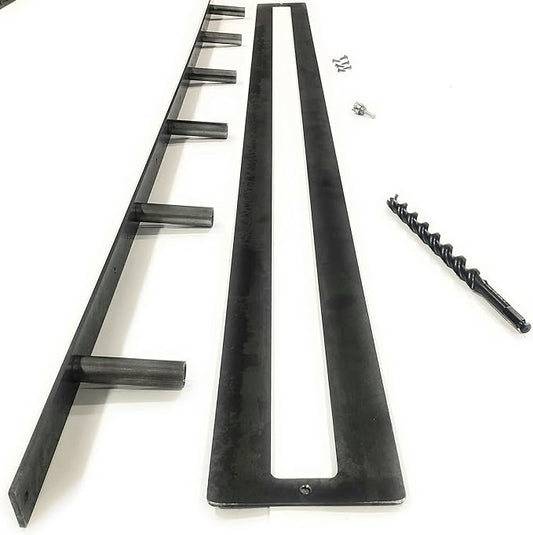 Floating Shelf Brackets - Sheppard Brackets - Easy Install - Heavy Duty (70 inch Build Kit)-Ruum Studio Home