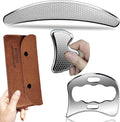 BYYDDIY 3 in 1 Gua Sha Muscle Scraper Tool Set,Scraping Massage Tools Kit & IASTM Tool for Physical Therapy,Muscle Scraper Kit for Massage Scraper Tool, for Relieve Muscle Pain and Tension(C1B1D)-Ruum Studio Home