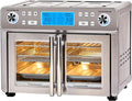 Emeril Lagasse Dual Zone 360 Air Fryer Oven Combo with French Door, 25 QT Extra Large, Cook Two Foods in Different Ways, Up to 60% Faster from Frozen to Finish-Ruum Studio Home