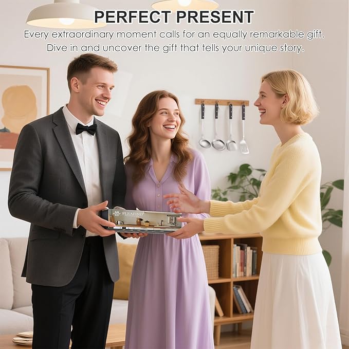 Pleafind 4-Pcs Cooking Utensils Set, Stainless Steel Kitchen Utensils, Mirror Polished Kitchen Essentials Set Include Wok Ladle, Slotted Spoon, Wok Spatula ＆Slotted Spatula, Dishwasher Safe-Ruum Studio Home