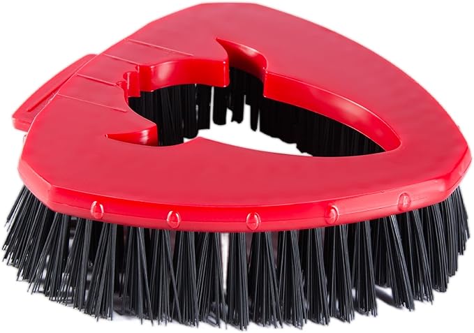 Scrub Brush Head Replacement Compatible with O Cedar EasyWring Spin Mop 1-Tank System, Floor Scrubber Head, Shower Scrub Brush with Hard Bristles for Cleaning & Scrubbing-Ruum Studio Home