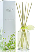 LOVSPA Reed Diffuser Set, Sparkling Citrus Scented Oil Diffuser with Sticks, Home Fragrance Accessories for Bathroom Shelf Decor, Aroma Diffusers for Home or Office Desk, USA Made-Ruum Studio Home