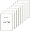 HAUS AND HUES Standalone White Oak Frames Set of 9-16x24-Ruum Studio Home