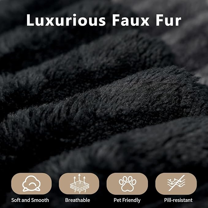 Ottoman, Modular Sectional Sofa,Cushion Covers Removable, Minimalist Couch for Modern Living Room Sofa Sets for Office House,Bedroom and Apartment,No Assembly Required,Black-Ruum Studio Home