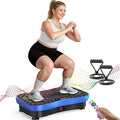 AXV Vibration Plate Exercise Machine Whole Body Workout Portable Mini Vibrate Fitness Platform Lymphatic Drainage Machine for Weight Loss Shaping Toning Wellness Home Gyms Workout (Mini)-Ruum Studio Home