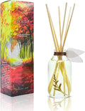LOVSPA Reed Diffuser Set, Cashmere Woods Scented Oil Diffuser with Sticks, Home Fragrance Accessories for Bathroom Shelf Decor, Aroma Diffusers for Home or Office Fall Decor, USA Made-Ruum Studio Home