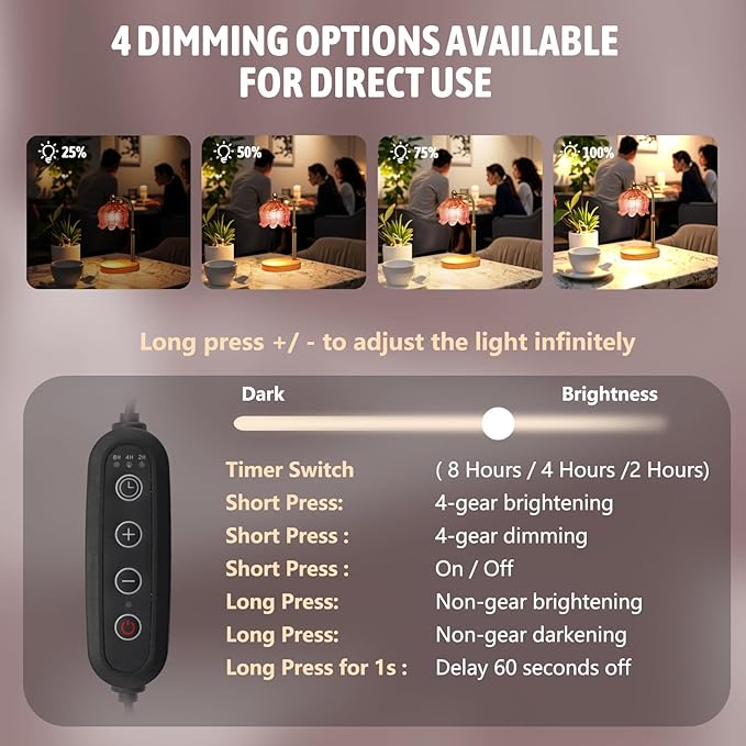 GEEZO Fragrance Candle Warmer Lamp，Electric Candle Warmer with Timer & Dimmer，Mom Christmas Birthday Gifts for Women, House Warming Gifts New Home Bedroom Decor-Ruum Studio Home