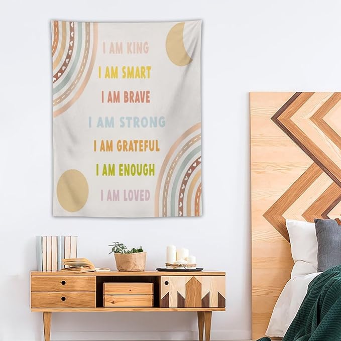 ICMOLYYENLO Boho Plant Aesthetic Tapestry, Abstract Medieval Arch Sun Home Aesthetic Wall Hanging For Bedroom Living Room Dormitory Tapestry 30x40 Inches-Ruum Studio Home