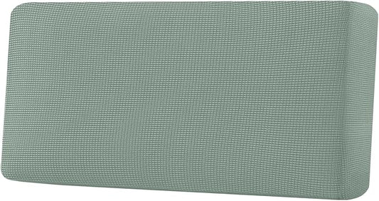 H.VERSAILTEX Super Stretch Individual Seat Cushion Covers Sofa Covers Couch Cushion Covers Slipcover Sets Thick Jacquard Textured Twill Fabric (1 Piece Sofa Cushion Cover, Sage)-Ruum Studio Home