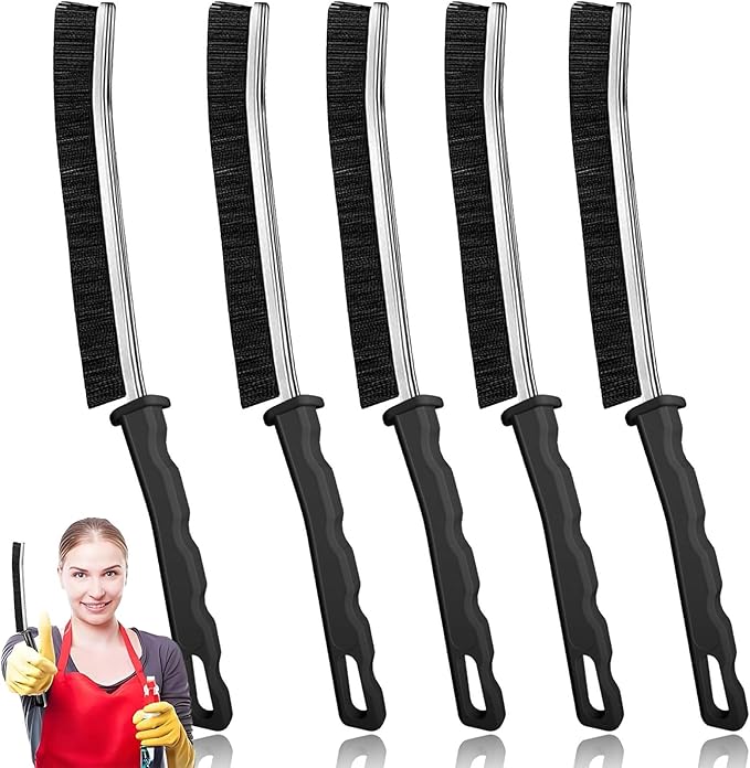 Gap Cleaning Brush, Dead Corners Multifunctional Brushes,Bathroom Crevice Gaps Cleaning Brush，Clean The Dead Corners of Bathroom Kitchen Tiles for Bathroom Kitchen Tiles Window Slots (5pcs)-Ruum Studio Home