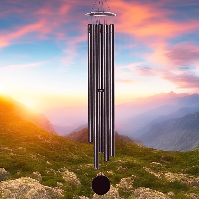Large Wind Chimes for Outside Deep Tone, 65" Deep Tone Wind Chimes for Outside Porch Garden Patio Balcony Memorial Room Decor, Memorial Sympathy Gift for Loss of Loved One-Ruum Studio Home