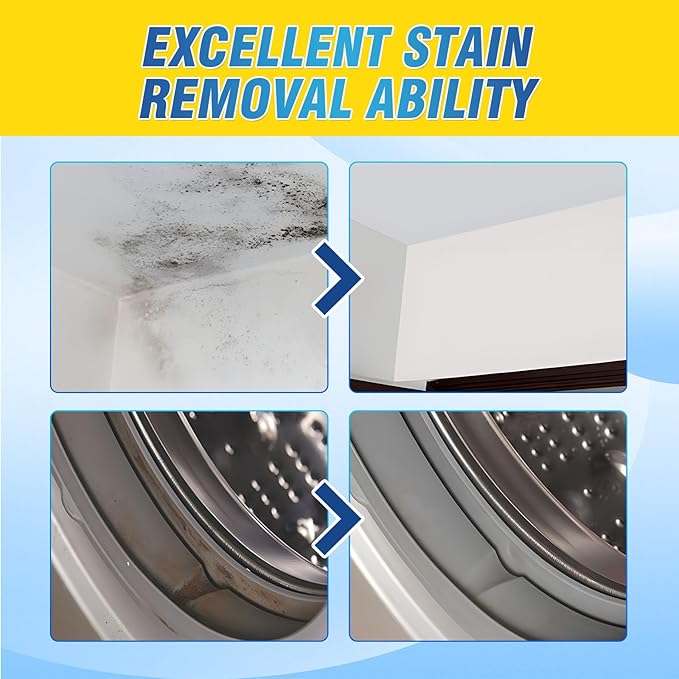 AstraVox Home Remover Gel, Washing Machine Cleaner for Washing Machine Seal, Front Load Washer, Refrigerator Strips, Tile, Home Kitchen Sinks, Toilet, Bathroom-Ruum Studio Home