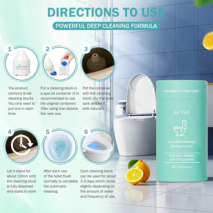Toilet Cleaner,2025 New Toilets Bowl Cleaning, Long-Lasting Fresh Scent, Automatic Refreshes Toilets, Long-Lasting Bowl Cleaner Fresh Scent-Ruum Studio Home